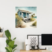 Poster Hemingway Hideaway - 4 (Bureau à domicile)