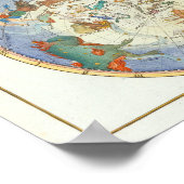 Poster Hémisphère austral | John Flamsteed (Coin)