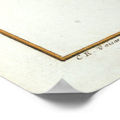 Poster Hémisphère boréal | John Flamsteed (Coin)