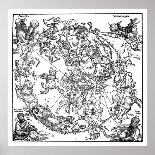 Poster Hémisphère Nord (Devant)