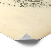 Poster Hémisphère Nord 2 (Coin)