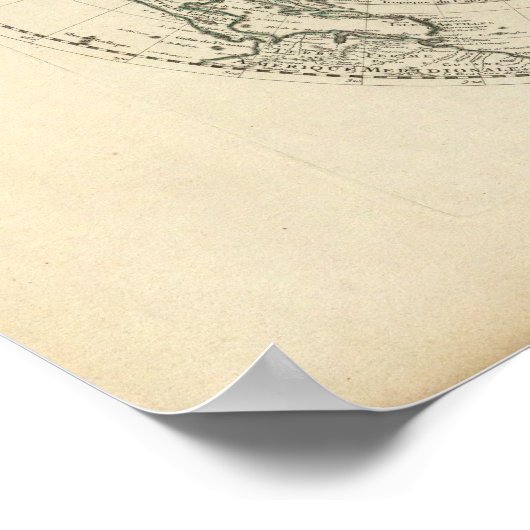 Poster Hémisphère Nord 2 (Coin)