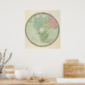 Poster Hémisphère nord 3 (Cuisine)