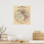 Poster Hémisphère occidental 14 (Cuisine)