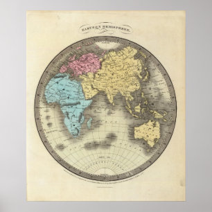 Poster Hémisphère oriental 10