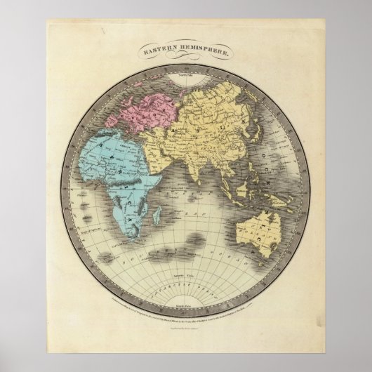 Poster Hémisphère oriental 10 (Devant)