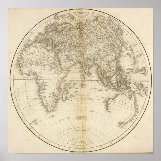 Poster Hémisphère oriental 4 (Devant)