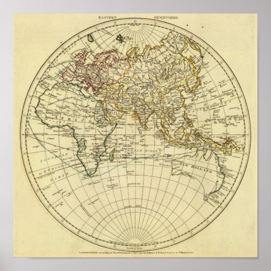 Poster Hémisphère oriental 9 (Devant)