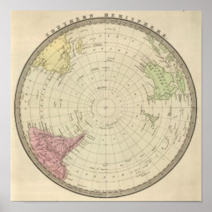 Poster Hémisphère Sud 3
