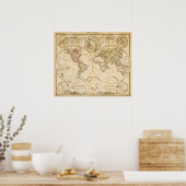 Poster Hémisphères (Cuisine)