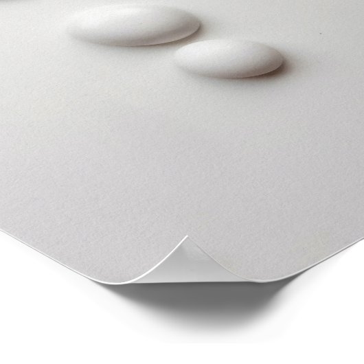 Poster Hémisphères de porcelaine 1 (Coin)