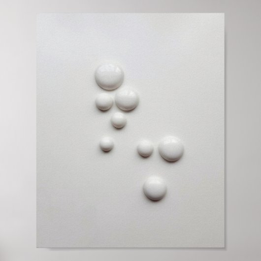 Poster Hémisphères de porcelaine 2 (Devant)