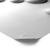 Poster Hémisphères de porcelaine 3 (Coin)