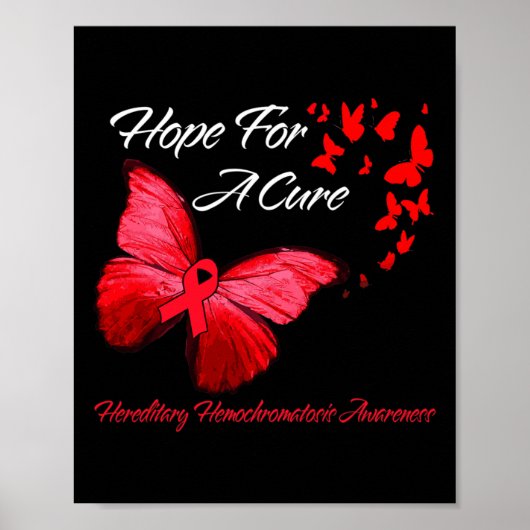Poster Hémochromatose héréditaire Sensibilisation Papillo (Devant)