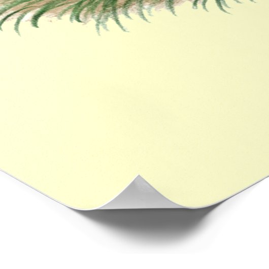 Poster Hen Cochin Bouché (Coin)