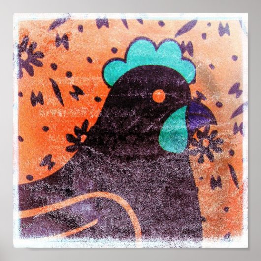 Poster Hen numérique (Devant)