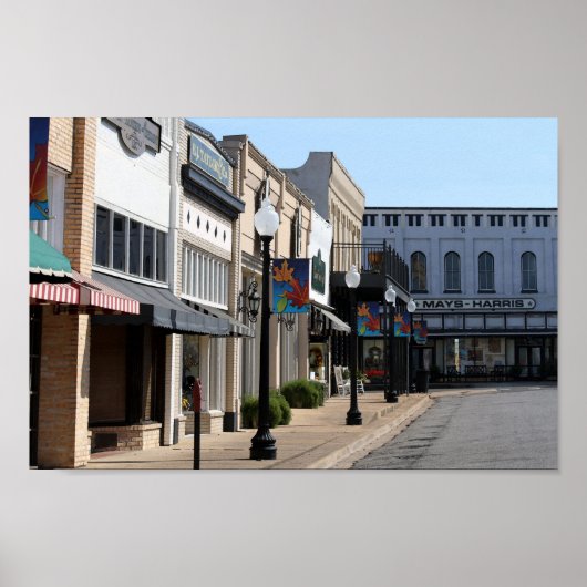 Poster Henderson, Texas (Devant)