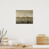 Poster Hendrick Dubbels - Vue de Batavia (Cuisine)