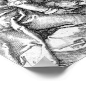 Poster Hendrick Goltzius Christ portant la croix (Coin)