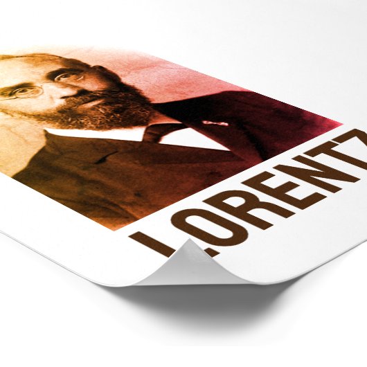 Poster Hendrik Lorentz (Coin)