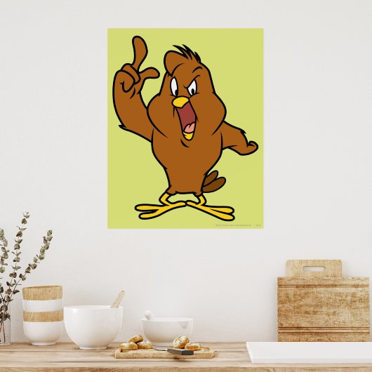 Poster Henery Hawk hurle (Cuisine)