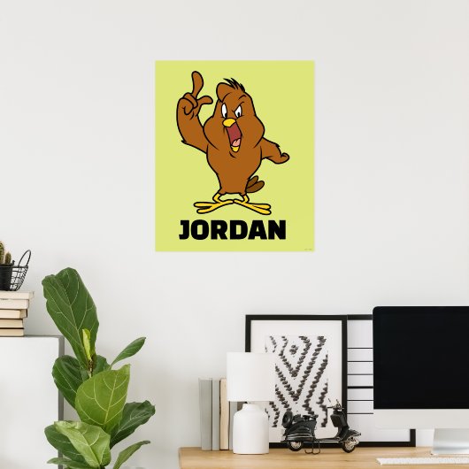 Poster Henery Hawk Yelling (Bureau à domicile)