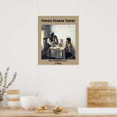 Poster Henery Ossawa Tanner : The Thankful Poor (1893) (Cuisine)