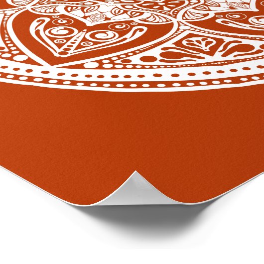 Poster Henna Mandala (Coin)