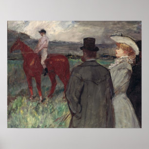 Poster Henri de Toulouse-Lautrec À l'hippodrome, 189