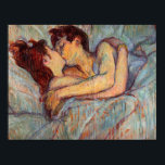 Poster Henri De Toulouse Lautrec - En Lit Le Baiser<br><div class="desc">Henri De Toulouse Lautrec - En Lit Le Baiser</div>