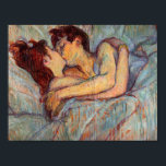Poster Henri De Toulouse Lautrec - En Lit Le Baiser<br><div class="desc">Henri De Toulouse Lautrec - En Lit Le Baiser</div>