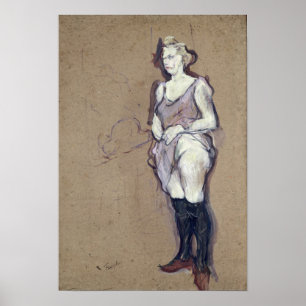 Poster Henri De Toulouse-Lautrec l'inspection Médicale