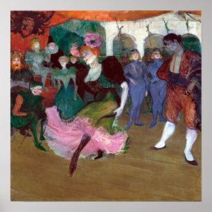 Poster Henri de Toulouse-Lautrec Marcelle Lender Danser