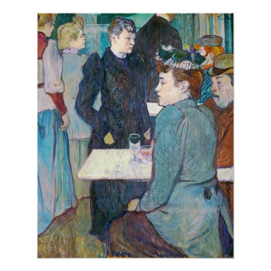 Poster Henri de Toulouse | Moulin de la Galette (Devant)