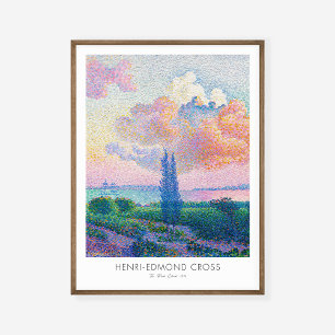 Poster Henri Edmond Cross Pink Cloud Art Exhibition