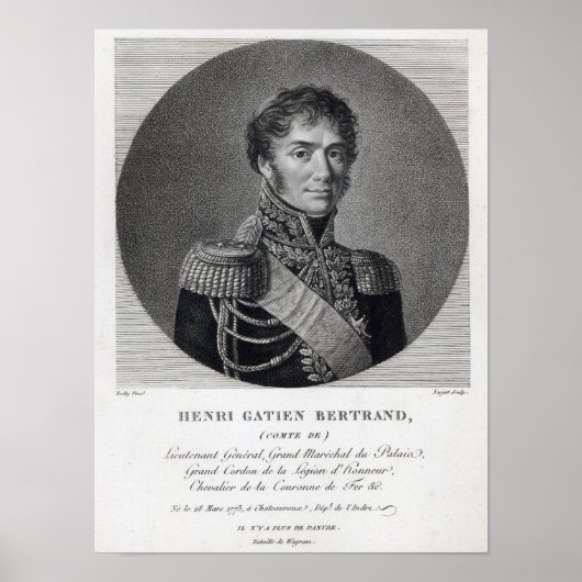 Poster Henri Gatien Bertrand (Devant)