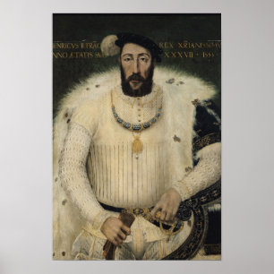 Poster Henri II , roi de France, 1555