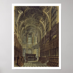 Poster Henri la septième chapelle, plaque 8 de 'Westminst