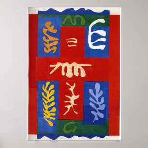 Poster Henri Matisse - Découpages - Expressionnisme abstr