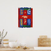 Poster Henri Matisse - Découpages - Expressionnisme abstr (Cuisine)