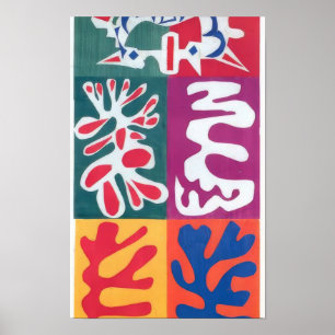 Poster Henri Matisse - Panneau avec Masque - 1947