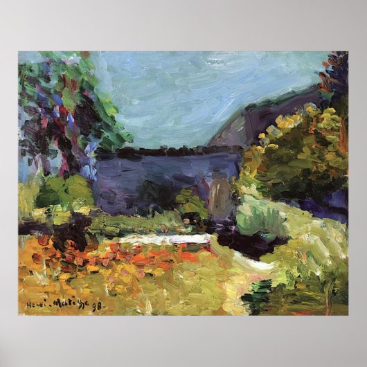 Poster Henri Matisse - Paysage - 1898 (Devant)