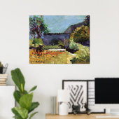 Poster Henri Matisse - Paysage - 1898 (Bureau à domicile)