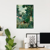 Poster Henri Rousseau, Jungle équatoriale | Tropique Vint (Bureau à domicile)