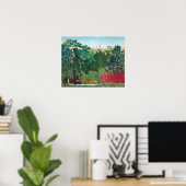 Poster Henri Rousseau - La cascade (Bureau à domicile)