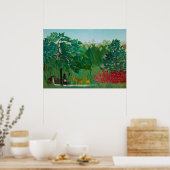 Poster Henri Rousseau - La cascade (Cuisine)