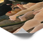 Poster Henri Rousseau - La guerre (Coin)