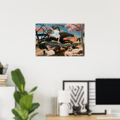 Poster Henri Rousseau - La Guerre (Bureau à domicile)