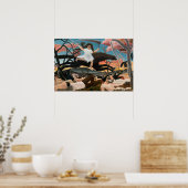 Poster Henri Rousseau - La Guerre (Cuisine)