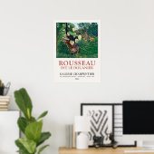 Poster Henri Rousseau La Lutte Entre Tigre Et Buffle (Bureau à domicile)